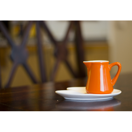 SET  MILK/CREAM JUG ORANGE